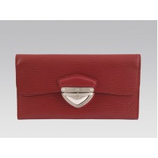 Louis Vuitton Epi bőr Eugenie Wallet Rubis