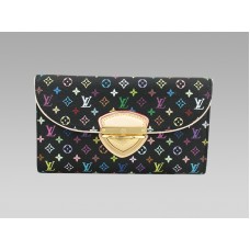Louis Vuitton Monogram Többszínű Fekete Eugenie Pénztárca