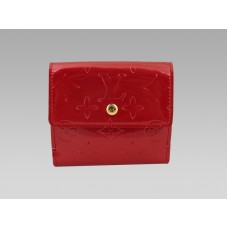 Louis Vuitton Monogram Vernis Snapped Billfold & Coin pénztárca Pomme Damour