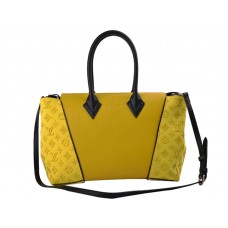 Louis Vuitton W Bag Pm Cuir Orferre test és Veau Cachemire oldalak sárga