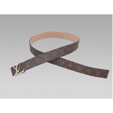 Louis Vuitton Kezdőlap Monogram Öv Bronz Csattal