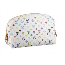 Louis Vuitton Monogram Többszínű Kozmetikai Táska Fehér