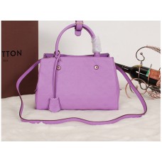 Louis Vuitton Monogram Empreinte Montaigne MM Világos lila