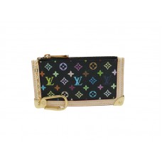 Louis Vuitton többszínű fekete kulcstartó