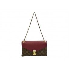 Louis Vuitton Monogram Pallas Lánc Bordó