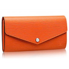 Louis Vuitton Epi Bőr Sarah Pénztárca Chili Piros