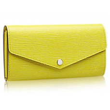 Louis Vuitton Epi bőr Sarah pénztárca Pistache