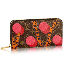 Louis Vuitton Monogram Ramages Zippy Pénztárca