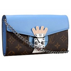 Louis Vuitton Monogram Törzsi Maszk Láncos Pénztárca Kék