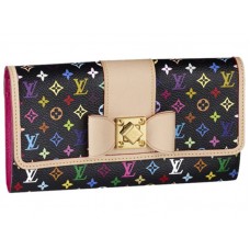 Louis Vuitton Többszínű Sarah Knot Fekete Pénztárca