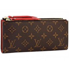 Louis Vuitton Monogram Vászon Adele Pénztárca Fukszia Színű