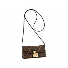 Louis Vuitton Monogram Vászon Háromszög Láncos Pénztárca