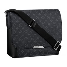 Louis Vuitton Monogram Eclipse Vászon Messenger Táska Mm Explorer