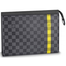 Louis Vuitton Damier Grafit Csíkos Utazótáska Mm Sárga n60107