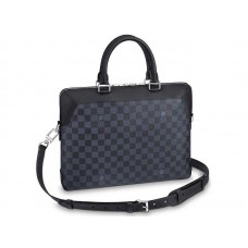 Louis Vuitton Damier Cobalt Canvas Oliver aktatáska n51199
