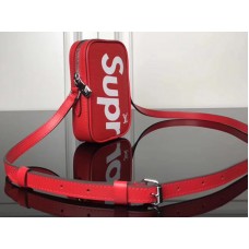Louis Vuitton X Supreme Epi Bőr Danube Ppm Piros