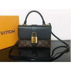 Louis Vuitton Monogram Vászon Egyfogantyús Zsebtáska Fekete M53311