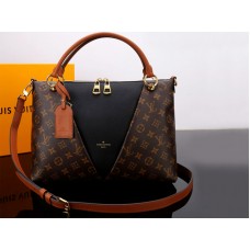 Louis Vuitton Monogram Canva V Táska Fekete Mm M43948