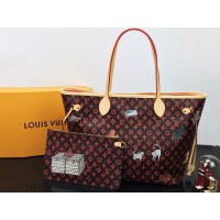LVuitton Transformed Monogram Neverfull Mm Catogram m44441
