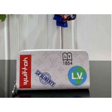 Louis Vuitton Monogram Vászon Zippy Szervező Fehér M67824