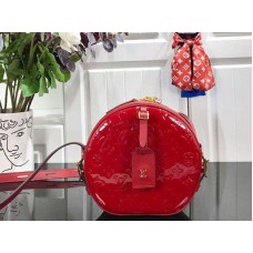 Louis Vuitton Monogram Vernis puha kalaptartó piros m53999