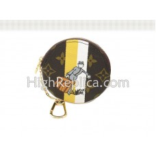 Louis Vuitton Monogram Vőlegény Kerek Érmetáska Sárga
