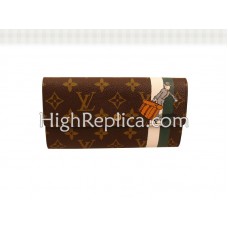 Louis Vuitton Monogram Vőlegény Pénztárca Cipzáras Zsebbel Zöld