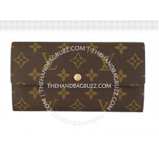 Louis Vuitton Monogram Sarah Pénztárca Leopárdmintás Piros Fauvist